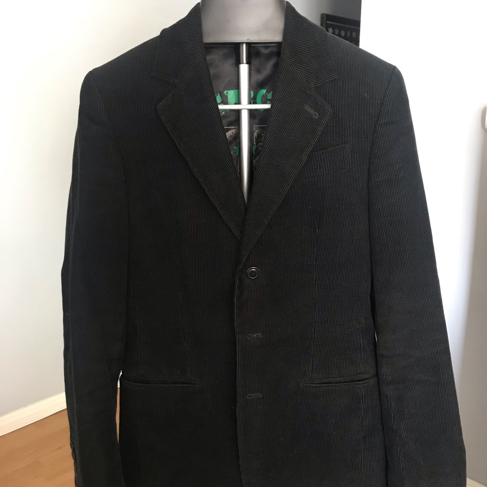 Black corduroy Juicy Couture Jacket